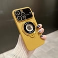 thumbnail image 2 of Invisible Stand Holder Case for iPhone 14/13 /12/ Pro Max with Bracket,Compatible with Magsafe, Window Glass Lens Camera Protector Magnetic Cover (Yellow,for iPhone 13 Pro), 2 of 10