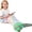 Shell Mermaid, variant on 1pc Mermaid Tail Blanket - Glow-in-the-Dark Plush Mermaid Wearable Blanket, Soft Flannel Comfort Blanket for Girls, Teens, and Adults, All-Season Mermaid Unicorn Sleeping Bag