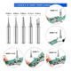 thumbnail image 4 of Kit De Soldador  Bloosom 60w Temperatura Ajustable Azul, 4 of 4