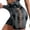 Dark Gray, variant on Women's Workout Shorts Tie Dye High Waist Lifting Tights Workout Gym Yoga Sports Leggings Light Gray XL