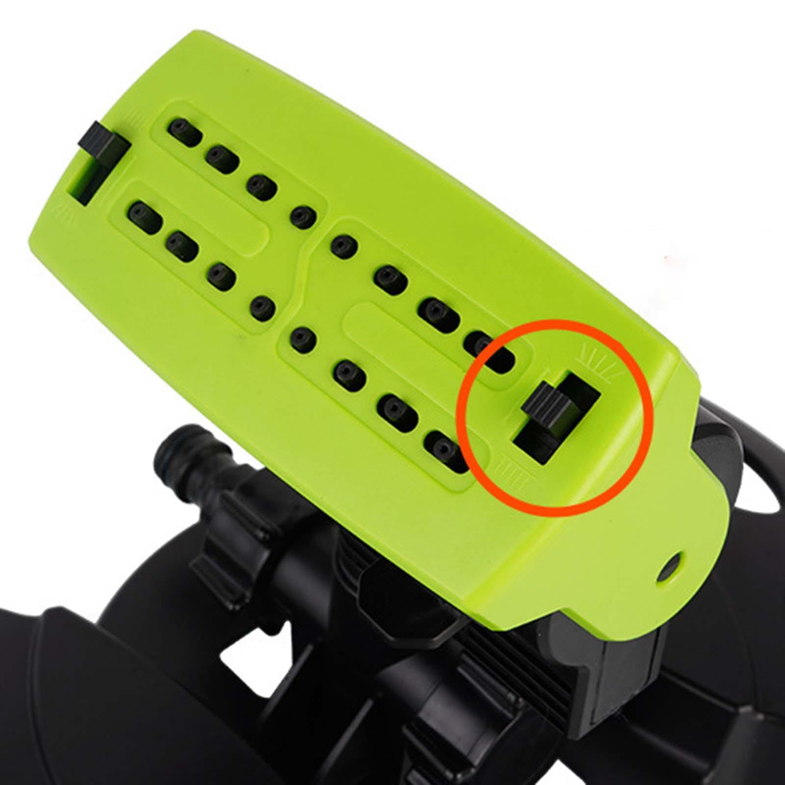 Nishiyuenyi Garden Sprinkler Sprayer Outdoor 180 degree Rotating Multipurpose Oscillating Sprinkler Water Sprinkler for Backyard Home Planting Patio Gardening