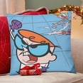 thumbnail image 4 of Dexter's Laboratory-themed plush velvet Pillow Cover Case Gifts Pillowcase Home Decorative Throw Cushion Birthday Present Fans Lover, 4 of 6