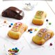 thumbnail image 3 of Molde de silicona MACHAO para muffins cupcake chocolate Pudin y Gelatina Coche de dibujos animados, 3 of 5