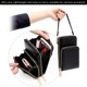 thumbnail image 4 of Bolso de la bolsa de la pantalla táctil del teléfono caja del teléfono celular de la pantalla táctil del cuero de la PU multifuncional para hacer compras ANGGREK Otros, 4 of 8