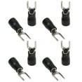 thumbnail image 1 of U Type Terminals, Copper  No Leakage Insulated Crimping Connector  Conductivity 100PCS Easy To Insert  For 16-14AWG Electrical Cables, 1 of 8