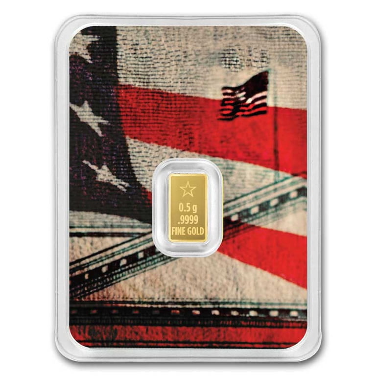 1/2 gram Gold Bar - Donald J. Trump (United States President