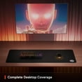 thumbnail image 3 of SteelSeries QcK Gaming Mouse Pad - XXL Cloth - Peak Tracking and Stability - Esports Mousepad - Never-Slip - Full Desk Coverage, 3 of 7