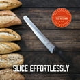 thumbnail image 2 of czcpp-- M23210WBH Millennia 10-Inch Wide Wavy Edge Bread Knife, White, 2 of 4
