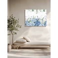 thumbnail image 5 of Blue Flower Wall Art for Living Room,Canvas Picture Wall Decor for Bathroom Bedroom,Sage Green Eucalyptus Leaves Farm Plant Painting Artwork for Office Kitchen Hallway Dining Room Home Decor 24"x32", 5 of 8