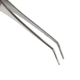 thumbnail image 2 of STEELMAN 05605 6.75-Inch Angled Sharp Tip Tweezers, 2 of 3
