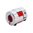 thumbnail image 3 of 12mm x 8mm CNC Flexible Ciruela Acoplamiento Eje Acoplador Motor paso a paso Codificador Conector Acoplador D20 L30 Abrazadera de aleación de aluminio EOTVIA No, 3 of 7