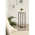 thumbnail image 5 of Kate and Laurel Jaspur Modern Drink Table, 7 x 7 x 21, Bronze, Decorative Glam Accent Table for Display and Storage, 5 of 6