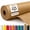 Brown, variant on Teddy Run Brown Kraft Craft Paper Roll for Gift Wrapping Bulletin Board Bouquet Flower Art Packing Parcel Table Covering 80GSM (Brown, 36in*200ft)