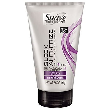 Suave Professionals Anti-Frizz Cream, Sleek - 3.5