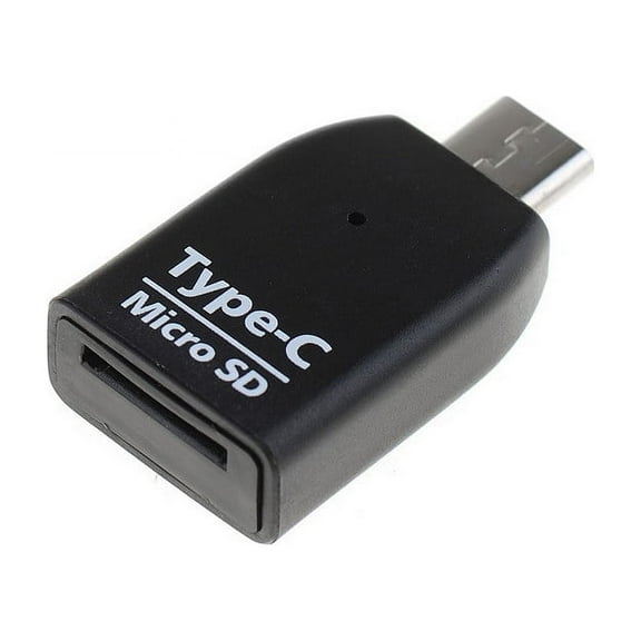axGear Mini Type C Micro SD TF Memory Card Reader OTG Adapter USB 3.1 Portable