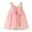 Pink, variant on GDREDA A Line Dress Toddler Girls Sleeveless With Wing Tie Dye Rainbow Holiday Party Dress Dance Party Dresses Clothes Purple,18-24 Months
