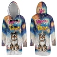 thumbnail image 3 of Happy New Year with Miniature American Shepherd Fireworks Holiday Xmas Winter 2025 All Over Print 3D Hooded Duffle Toggle Coat MAS Dog Lover Gifts - 00025, 3 of 6
