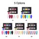 thumbnail image 3 of Kit de polvo para uñas con 6 botellas, 5 modelos para elegir, colores vibrantes y fáciles de usar, ideal para principiantes., 3 of 6