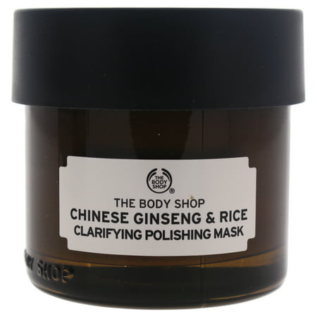 Best The Body Shop Chinese Ginseng & Rice Clarifying Polishing Mask - 2.6 oz deal