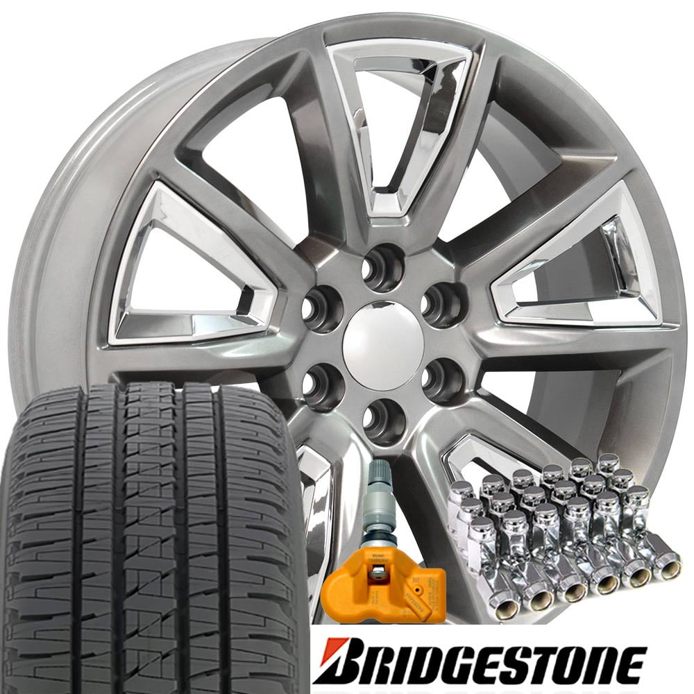 20 Inch Fit Chevy Silverado Tahoe GMC Sierra Yukon Cadillac Escalade ...