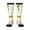 3 Black, variant on Xecao Golf Icons And Golfer Print Compression Socks for Both Men And Women for Running, Travel, Flight, Nurse