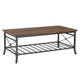 thumbnail image 6 of Powell Durkin 3-Piece Metal Occasional Table Set, Brown, 6 of 12