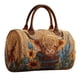 thumbnail image 3 of Bolsa de Viaje Portátil Acolchada y Bordada con Diseño de Vaca, 3 of 7