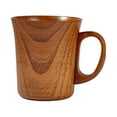 thumbnail image 1 of Taza de cerveza, leche, zumo, café, color té, madera natural, madera, hecha a mano, vaso y botella, 1 of 8
