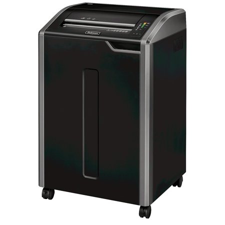 Fellowes, FEL38485, Powershred® 485Ci 100% Jam Proof Cross-Cut Shredder, 1 Each, Black,Dark Silver