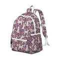thumbnail image 2 of Goldendoodle Dog and Flower Floral Backpack for School,Cute School Bag,Schoolbag with Adjustable Shoulder Straps & Padded Back,13.4"x11"x4.7", 2 of 6