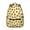 White Sunflower, variant on Black Sunflower Backpack for School,Cute School Bag,Schoolbag with Adjustable Shoulder Straps & Padded Back,15.3"x11"x7.1".﻿