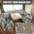 thumbnail image 2 of XYZCANDO Blue Camouflage RV Dinette Cushions Comfortable RV Accessories for Inside Furniture Covers for Sofa and Loveseat Universal 2 Seat Couch Cover Washable, 2 of 7