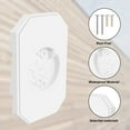 thumbnail image 4 of FUYGRCJ Siding Mounting Kit, Plastic Siding Mounting Block, Outdoor Light Mounting Block, Textured Siding Mounting Plate for 1/2inch Lap Double and 4inch Height Siding, 4 of 11