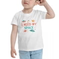 thumbnail image 3 of I Need My Space Funny Toddler T Shirts for Boys Girls (White, Youth L), 3 of 5
