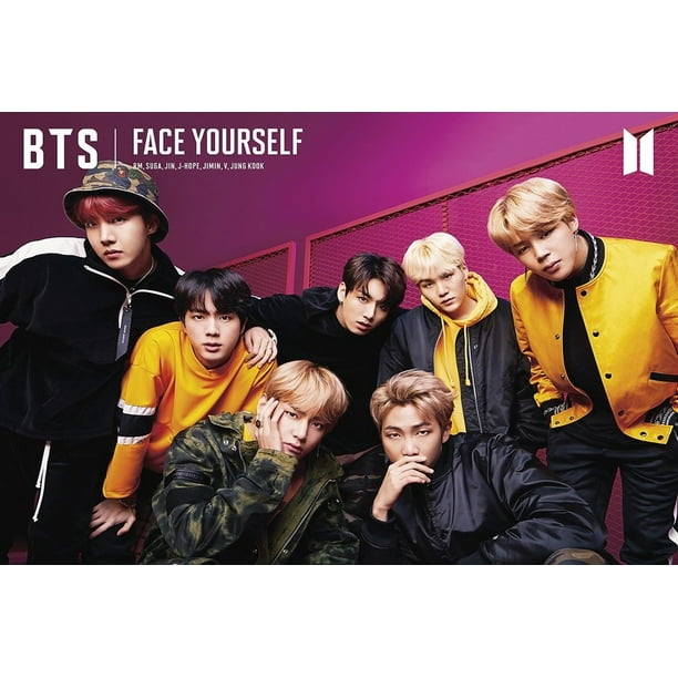 Bts Face Yourself Laminated Poster Print 24 X 36 Walmart Com Walmart Com