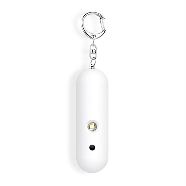 Naiovety Alarma de seguridad Linterna LED Botón de alerta de emergencia Acampar al aire libre Dispositivo de protección para niños Regalos de Type3 NO3