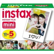 Fujifilm Instax Mini Instant Film, 50 Sheets