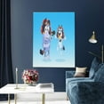 thumbnail image 4 of Lsque Bluey Pattern Canvas Wall Art – 30x40in Decorative Picture, Contemporary Canvas Print for Home & Office（Vertical）, 4 of 8