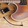 thumbnail image 4 of KAKOWELY 6Ud Cable Patch Para Guitarra Con Conectores 6.35mm Cable Para Pedales De Efectos Color Negro, 4 of 8