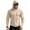 28# Beige, variant on Full-Zip Men's Lightweight Thumb Hole Hoodie UPF 50 Breathable Sun Protection Jacket with Pockets for Golf, Fishing, Hiking Red 4XL