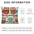 thumbnail image 5 of SHANXI Throw Pillow Covers and Square Pillowcases for Home Decor Sofa Car Bedroom Cute Painting Pillow Cases 24x24in, 5 of 5
