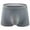 Gray, variant on Wo-Fusoul YOUSHIDUN Men's Sexy Athletic Ice-Silk Seamless Mid-Rise Square-Cut Lingerie Underwear