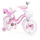 thumbnail image 1 of Bicicleta R12 Bimex Dolly con Luz y Sonido Rosa/Blanco, 1 of 5