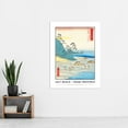 thumbnail image 2 of Mount Takazuno, Salt Beach Iwami Province Utagawa Hiroshige Japanese Woodblock Classic Collection Extra Large XL Wall Art Poster Print, 2 of 3