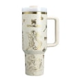 thumbnail image 2 of Tasse Double Isolée en Acier Inoxydable 40oz Tasse Automobile avec Poignée Tasse à Bière Bingba, 2 of 4