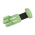 thumbnail image 1 of Guantes de tiro con arco de microfibra duraderos para jóvenes. Verde, 1 of 8
