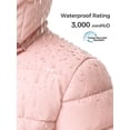 thumbnail image 5 of Wantdo Big Girl's Coat Warm Winter Coat Waterproof Jacket Insulated Snow Jacket Coral Pink 18/20, 5 of 10