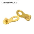 CAIJIEXI Bicycle Chain Master Link Power 8/9/10/11/12Speed Quick Link Silver/Gold for Mountain