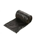 thumbnail image 1 of Xyskin Plastic Handle Trash Bag Liners Garbage Bags, Black Garbage Bag, 1 of 5