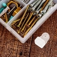 thumbnail image 1 of SOPOTUTU 35Pcs Clear Mirror Clips Glass Retainer Clamps with Screws Versatile Cabinet Panel Fasteners, 1 of 8